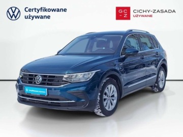 Volkswagen Tiguan II SUV Facelifting 1.5 TSI 150KM 2022 Volkswagen Tiguan 1.5 TSI 150 KM Automat DSG 1.5 Benzyna 150KM