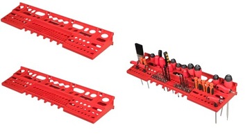Tablica narzędziowa ścianka pojemniki + uchwyty