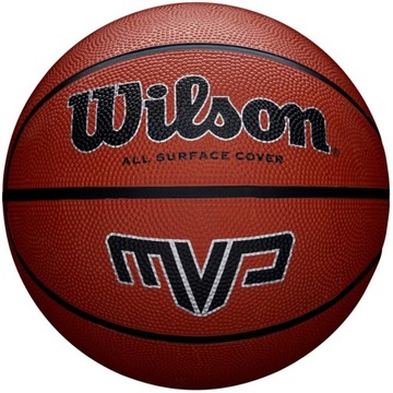 PIŁKA DO KOSZYKÓWKI GRY W KOSZA WILSON MVP R.7 BRĄZOWA WTB1419XB07