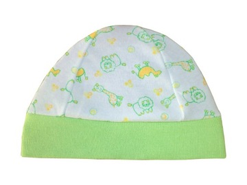 Czapka ZUZA / Czapeczka / Smerfetka r. 62 wzór 6