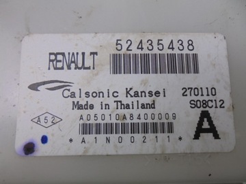 MODUL ŘÍZENÍ KLIMATIZACE 52435438 RENAULT LAGUNA III