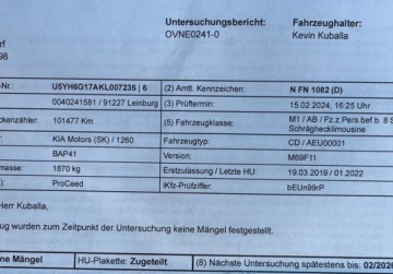 Kia Proceed Shooting Brake 1.6 T-GDI 204KM 2019 Kia ProCeed GT 204KM Panorama SPORT Serwis Bezwypadkowy Dla wymagajacych, zdjęcie 28