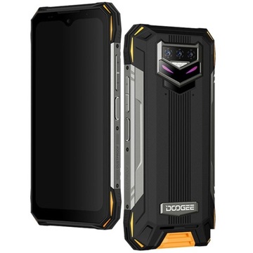 DOOGEE S89 8/128GB 12000mAh, smartfon, pomarańczowy