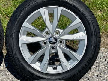 SKODA OCTAVIA II ЗИМНИЕ КОЛЕСА 205/55R16 GOODYEAR