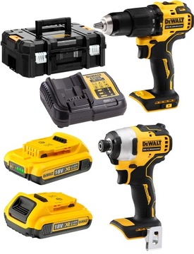 DeWALT DCK2062D2T wkrętarka DCD709 + klucz DCF809