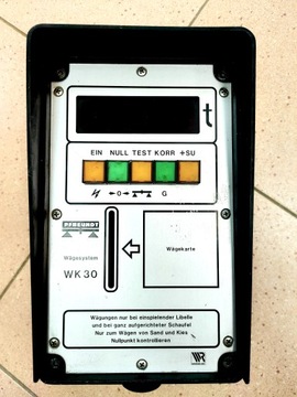 Waga elektroniczna PFREUNDT WK 30 ładowarka
