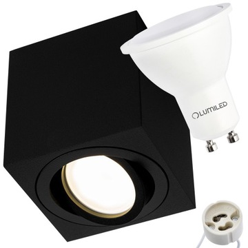 Oprawa Natynkowa HALOGENOWA TUBA SPOT + LED GU10