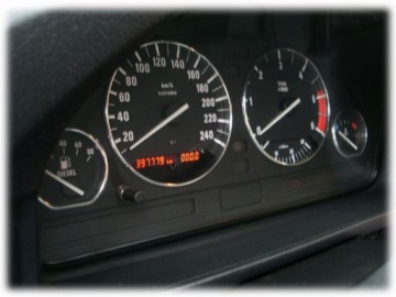 Алюминиевые рамки часов для BMW e21 e30 e32 e34 e36