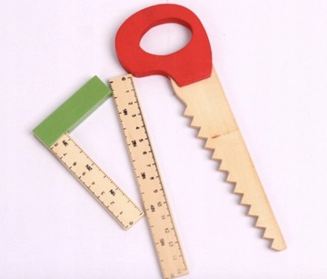 ДЕРЕВЯННЫЕ ИНСТРУМЕНТЫ - ЯЩИК ДЛЯ ДЕТСКОЙ МАСТЕРСКОЙ