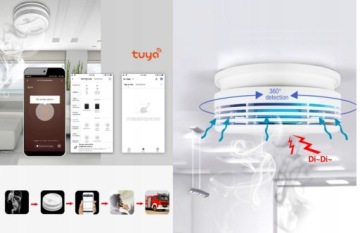 Беспроводной датчик дыма TUYA WIFI