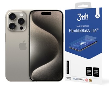 3MK FlexibleGlass Lite Szkło do iPhone 15 Pro Max