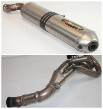 KTM DUKE 640 LC4 SUPERMOTO WYDECH TŁUMIK AKRAPOVIC KOLEKTOR WYDECHOWY