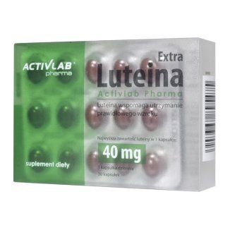 Activlab Pharma Luteina Extra 40mg, 30 kapsułek