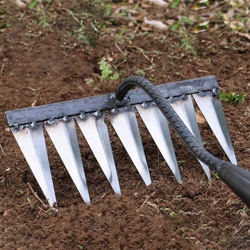 Свадебная мотыга Садовая мотыга Прополка с 7 зубьями