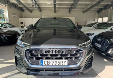 Audi Q8 SUV 3.0 45 TDI 231KM 2024 Audi Q8 Salon Polska Sline zawieszenie pneumatyczne , radary,marix 3.0