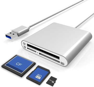 CZYTNIK KART PAMIĘCI SD SDHC SDXC MMC MicroSD USB 3.0