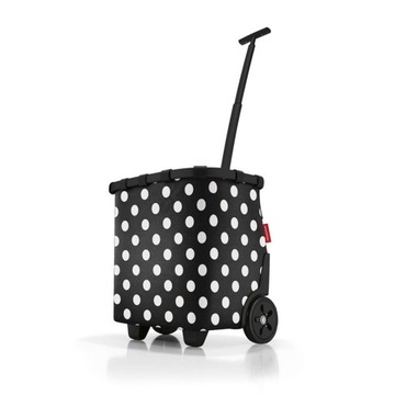 WÓZEK ZAKUPOWY Carrycruiser Frame Dots White Reisenthel