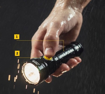 АККУМУЛЯТОРНЫЙ ФОНАРЬ PRIME C2 PRO MAX 4000 ЛЮМЕН ХОЛОДНЫЙ БЕЛЫЙ СВЕТ