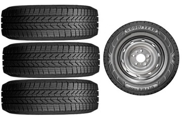 NOVÉ KOLA ZIMNÍ NISSAN INTERSTAR 225/65R16C GOODYEAR