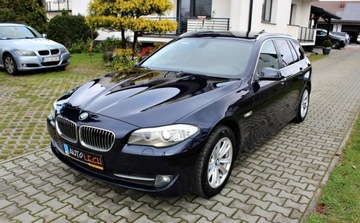 BMW Seria 5 F10-F11 Touring 520d 184KM 2011 BMW Seria 5 2.0d Navi Bi-Xenony Led Skorzana tapicerka Gwarancja 1rok w ce