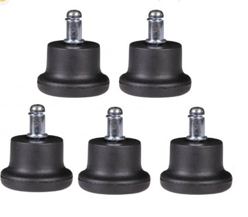 Stopki do fotela krzesła fi 10 mm Stopka CZARNA