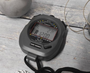 Секундомер JVD ST2810 1/100 10-часовой ТАЙМЕР ТЕРМОМЕТР 10 КРУГОВ