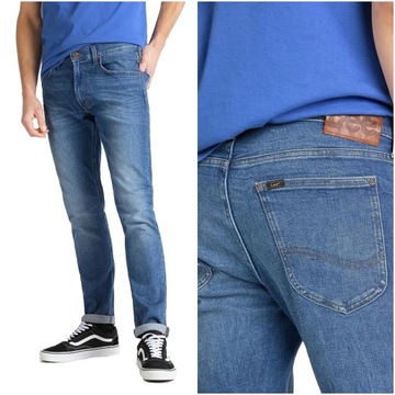 LEE LUKE MĘSKIE SPODNIE JEANSOWE JEANSY W32 L30