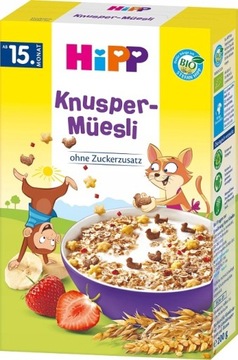 HIPP BIO CHRUPIĄCE MUSLI DO MLEKA KACZUSZKI 200g