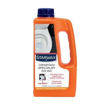 STARWAX UDRAŻNIACZ SPECJALNY DO WC 43185 1L