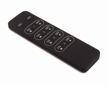 Soft Touch Pilot radiowy 4-strefowy LED Ściemniacz