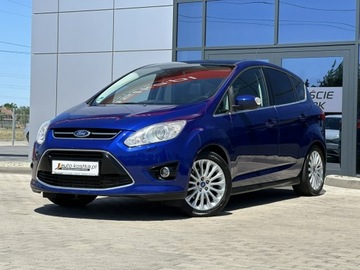 Ford C-MAX II Minivan 2.0 TDCi 163KM 2014 Ford C-Max Panorama! Półskóra Grzane fotele