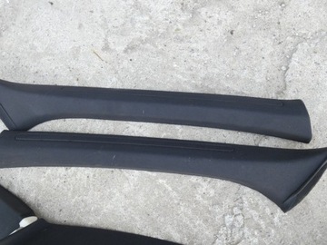 BMW E46 KOMBI PODSUFITKA CZARNA M-PAKIET KOMPLET OSŁONY SŁUPKÓW