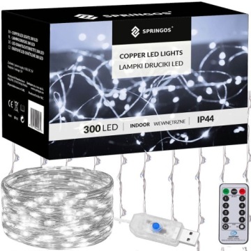 USB ПОДВЕСНЫЕ ЛАМПЫ ICILS WIRE CURTAIN 300 LED