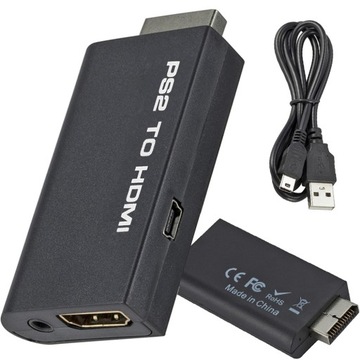 Конвертер адаптера PS2 в HDMI Аудиоадаптер