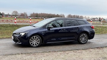 Toyota Corolla XII TS Kombi 1.8 Hybrid 122KM 2021 Toyota Corolla Raty 1.8 benz Hybrid Automat Navi Kamera radar Tablet Gwara, zdjęcie 9