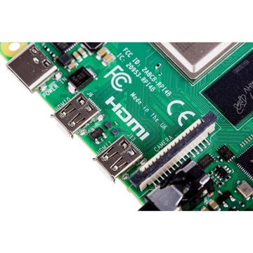 ОДНОПЛАТНЫЙ компьютер Raspberry Pi 4x 1,5 ГГц 1 ГБ ОЗУ Bluetooth 2x HDMI 4K
