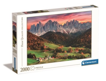 Puzzle Vzdělávací skládačka pro Děti Sada Val Di Funes Logická hra