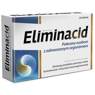 Aflofarm Eliminacid 30 tab ZAKWASZONY ORGANIZM