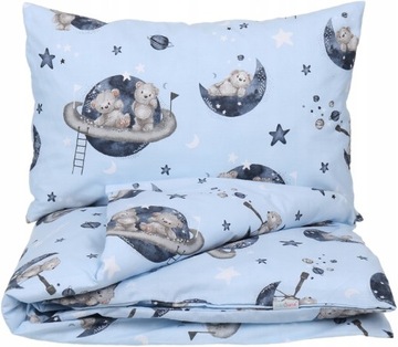 POŚCIEL 100x135 cm DO ŁÓŻECZKA DZIECIĘCA NIEMOWLĘCA 2EL BABYMAM