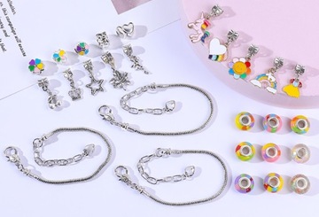 НАБОР ДЛЯ ИЗГОТОВЛЕНИЯ БРАСЛЕТОВ, ОЖЕРЕЛЬЕЙ, УКРАШЕНИЙ, ПОДВЕСОК своими руками, КУЛОНОВ