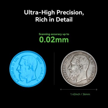 3D-сканер CREALITY CR-Scan Otter Точность 0,02 мм