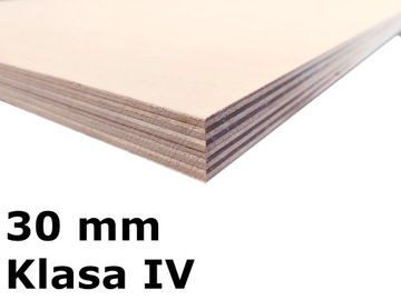 SKLEJKA 30MM FORMATKA DO LASERA CNC -4x69 CM KL 4