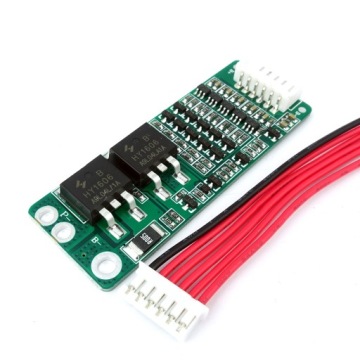 Модуль зарядки BMS 5S 15A 18V 21V + кабели