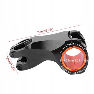 ШТАМП НА РУЛЕ ВЕЛОСИПЕДА ДЛЯ ВЕЛОСИПЕДА Ahead 31,8MM