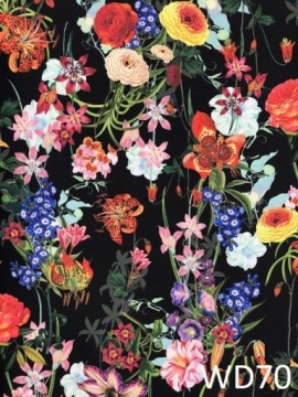 ткань с рисунком, пропитанная водонепроницаемой кодурой