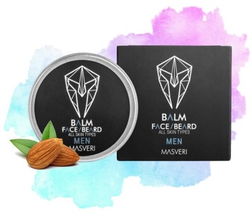 MASVERI balsam do twarzy i brody każdy typ skóry