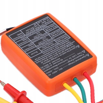 SM852B ИЗМЕРИТЕЛЬ ПОСЛЕДОВАТЕЛЬНОСТИ ФАЗ 3 ПЕРЕМЕННОГО ТОКА ТЕСТЕР ВРАЩЕНИЯ