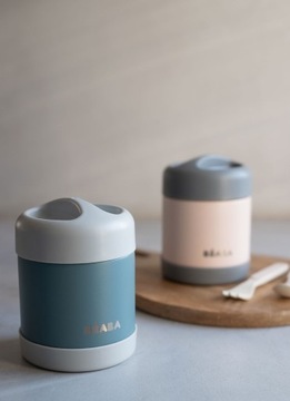 Обеденный термос Beaba 0,3 л синий