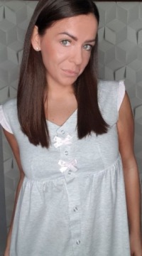 Рубашка для кормления Coala Basia серого цвета, размер L