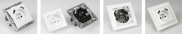 РОЗЕТКА QUADRA С PIN-кодом 2X USB ДЛЯ РАМКИ 230В 2.1А